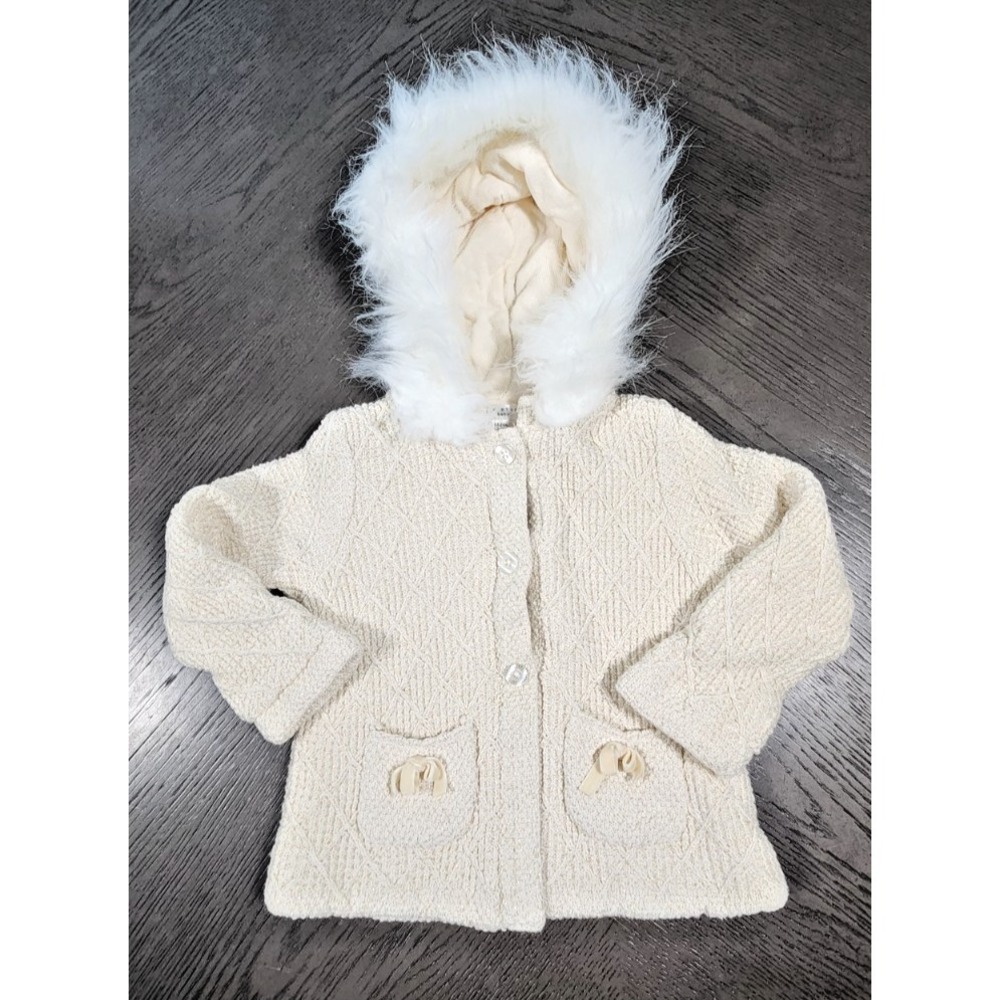 Max‎ Studio Baby Knit Jacket Size 24m